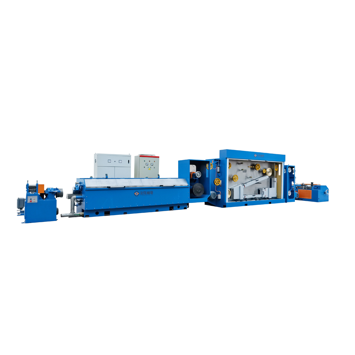 450-13DT Máquina trefiladora automática de barras de cobre con recocido en línea